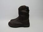 Cabelas Sz 10.5 EE Roughneck Ledger Wellington Work Pull On Boots Brown Leather