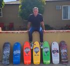 Powell Peralta Jay Smith Spoon Nose White Skateboard Deck (VERY RARE)