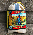 New ListingVintage Corn Cake Tobacco Cloth Drawstring Pouch