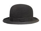 Derby hat  Robert Kirk for Cable Car Clothiers 6  7/8 in black