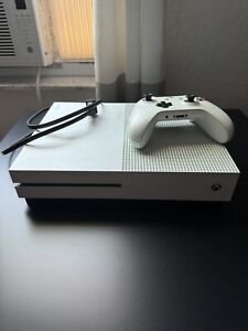 Microsoft Xbox One S 500GB Home Console - White With Controller
