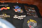 19 PC. LOT OF ROCK TEE SHIRTS ETC. MOSTLY SIZE L