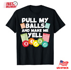Funny Bingo For Men Women Lucky Bingo Lover Caller Gambling T-Shirt