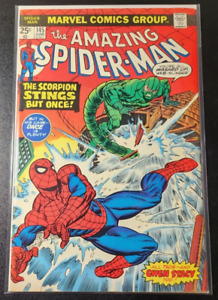 Amazing Spider-Man #145 Scorpion & Gwen Stacy Appearance 1975 Gil Kane Cover Art