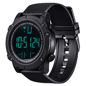 Men Wristwatch Waterproof Digital Sports Watch Military Tactical LED Backlight