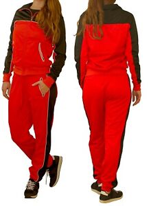 Women's 2-piece Tracksuit Active Track Jacket & Track Pants Outfit