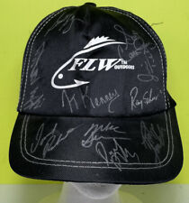 FLW 10 Autographs Signed Cap Black Castrol Adjustable Hat W/ Canterbury & Dudley