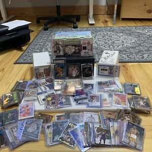 Massive Basketball Card Lot! Autos Big Names! Game Used! Rookies! 100+cards