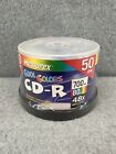 Memorex Cool Colors CD-R 50 Pack Spindle 52x 700 MB 80 Min Recordable Blank CD