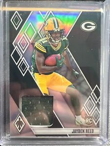 New Listing2023 Panini Phoenix Rookie Patch Jayden Reed /199 Green Bay Packers