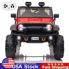 Electric 24V Kids Ride on Car 4WD Truck 2 Seaters Jeep w/Remote Control & Shovel