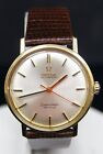 OMEGA Seamaster DeVille Automatic Gold Tone & Stainless 34mm Lizard Strap Watch