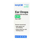 Ear Drops Earwax Removal Aid 0.5Oz 15Ml Carbamide Peroxide 6.5% USA (3 Pack)