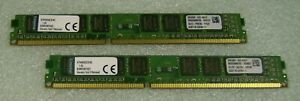 8GB (2x4GB) DDR3-1600 PC3-12800 1.5V Low-profile Desktop RAM [KTH9600CS/4G]