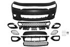 For 2015-2023 Dodge Charger, SRT-8 Hellcat Style Front Bumper w/ Snorkel Grille (For: 2015 Dodge Charger)