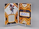2023 LEAF HISTORY BOOK RANDY MOSS AUTO GAME USED JERSEY BOOKLET /25 VIKINGS 🔥