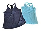 Adidas Tank Top Shirts Running Tennis Athletic Gym Women's Size M (Lot of 2)