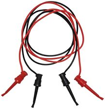 Mini Grabber to Mini Grabber Test Lead Set - Black and Red - 36