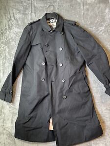 Burberry Trench Coat Mens Sz 52 The Wiltshire Novacheck Lining