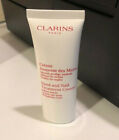 CLARINS Hand and Nail Treatment Cream Smooth Dry Hands Anti-aging 1oz 30ml NeW