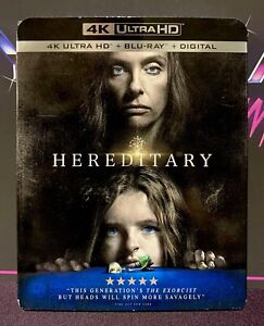HEREDITARY ~ 4K Ultra HD + Blu-ray + Digital + Rare OOP Slipcover ~ A24 ~ New!
