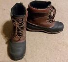 YOUTH Boys Ranger Snow Boots Size 5 Brown Winter Boots
