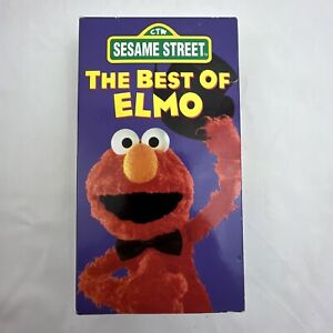 Sesame Street The Best of Elmo VHS Video Tape VCR Kids VTG Muppets