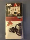Star Wars Classic Peel and Stick Wall Decals Removable Stickers 31 Total New