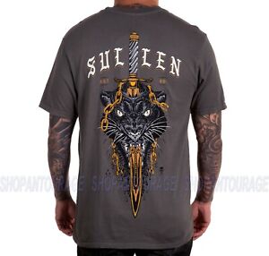 Sullen Unchained SCM3658 New Short Sleeve Graphic Premium Tattoo T-shirt For Men