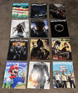 Game Informer Magazine, Lot Of 12, January- December 2012 Issues #225-236