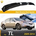 Fits 2009-2014 Acura TL ABS Glossy Black Rear Roof Window Visor Spoiler Wing (For: 2009 Acura TL Base 3.5L)