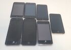 Lot Of 7 Apple Ipod Touch For Parts Or Repair Untested