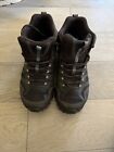 Merrell Vibram Size 11.5 Men's - Dark Brown Hiking Boots Dry Lace Up