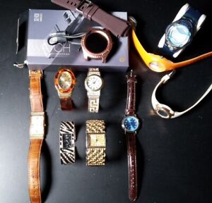 Women's Watch Lot Of 10 Fashion Smartwatch Vintage Modern