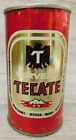 New ListingMan Cave Cervaza Tecate B.C. Mexico Steel Seam Premium Pull Tab Beer Can