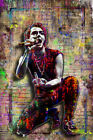 Gerard Way of My Chemical Romance Poster, Gerard Way Tribute Fine Pop Art 4