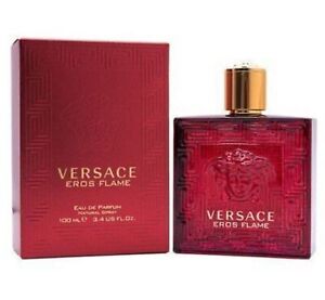 USA Versace Eros Flame by Versace 3.4 oz EDP Cologne for Men - In Box New Gift