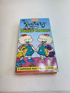 Rugrats - Phil and Lil Double Trouble (VHS, 1996) Sealed Nickelodeon VCR