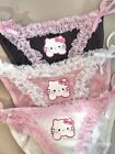Cartoon Cute Hello Kitty Girl Lace Style Sweet Student LowWaist UnderwearPanties