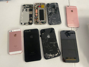 (11) Bulk iPhone + iPad Lot iNeed Repair For parts or resto READ