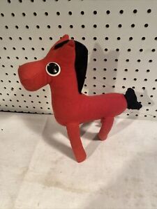 Vintage Gumby Pals Pokey Fabric Wired TOYS 1983 Art Clokey #2