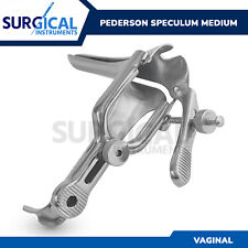 1 Pederson Vaginal Speculum Medium OB/Gyno Surgical Stainless German Grade