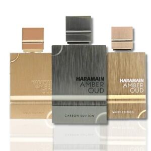 Al Haramain Amber Oud Gold Edition, Carbon Edition & White Editon Amazing
