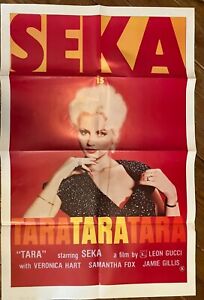 TARA TARA TARA  Original One-Sheet poster Starring Seka 27x41