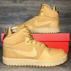Nike Men's Court Borough Mid Winter Wheat Brown Athletic Waterproof Shoes Boots