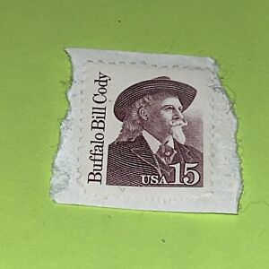 New ListingBuffalo Bill Cody 15 Cent Stamp, Used