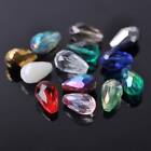 Teardrop Faceted Crystal Glass Loose Crafts Beads lot 5x3 7x5 12x8 15x10 18x12mm