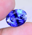 7.30 Ct Natural Royal Blue Sapphire Oval Stunning Certified Flawless Gemstone