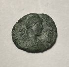 Ancient Imperial Roman Bronze Coin, 1700 Years Old, Angel Reverse, 18mm Nice!