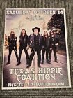 Texas Hippie Coalition Band Signed Autographed Flyer Poster Wichita Kansas 2023